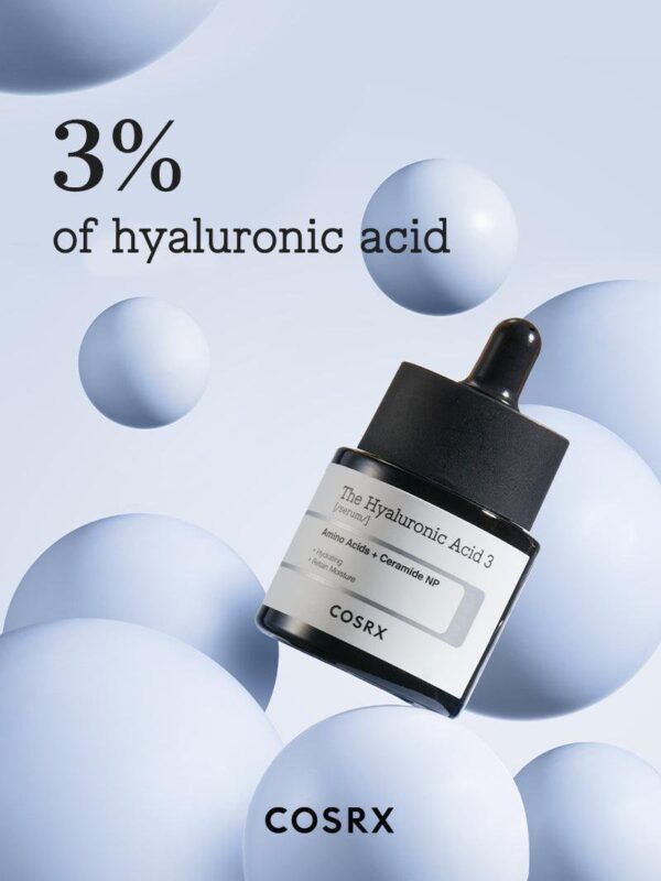 COSRX The Hyaluronic Acid 3 Serum 20ml - Image 3