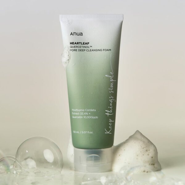 Anua Heartleaf Quercetinol Pore Deep Cleansing Foam 150ml