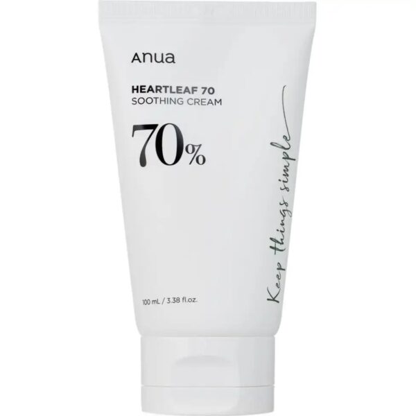 Anua Heartleaf 70% Soothing Cream - 100 ml