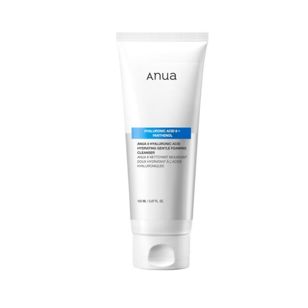 ANUA 8 HYALURONIC ACID HYDRATING GENTLE FOAMING CLEANSER 150ml